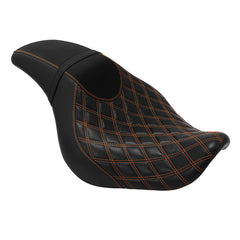 C.C. RIDER VT750C2 VT750C2B One Piece Seat Lattice Stitching Fit For Honda Shadow Spirit 2007-2015 Shadow Phantom 2009-2024