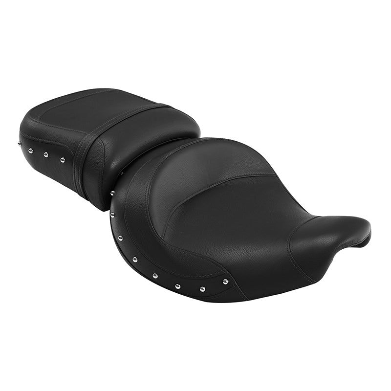 C.C. RIDER Indian Seat 2 Piece 2 Up Seat With Backrest For Indian Chieftain Dark Horse Chieftain Limited Chieftain Elite Springfield, 2014-2025