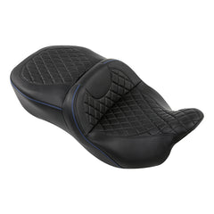 Gel Seat C.C. RIDER Touring Seat 2 Up Seat Driver Passenger Seat For Harley CVO Street Glide Road King Road Glide Electra Glide, 2009-2023