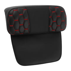 C.C. RIDER Razor Chopped Pack Trunk Backrest Passenger Backrest Pad For Harley Touring CVO Road King Road Glide Electra Glide, 1997-2013