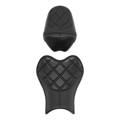 C.C. RIDER BMW S1000RR Seat Rider Passenger Seat Pillion Cushion Black Diamond Stitching For BMW S1000RR, 2019-2025