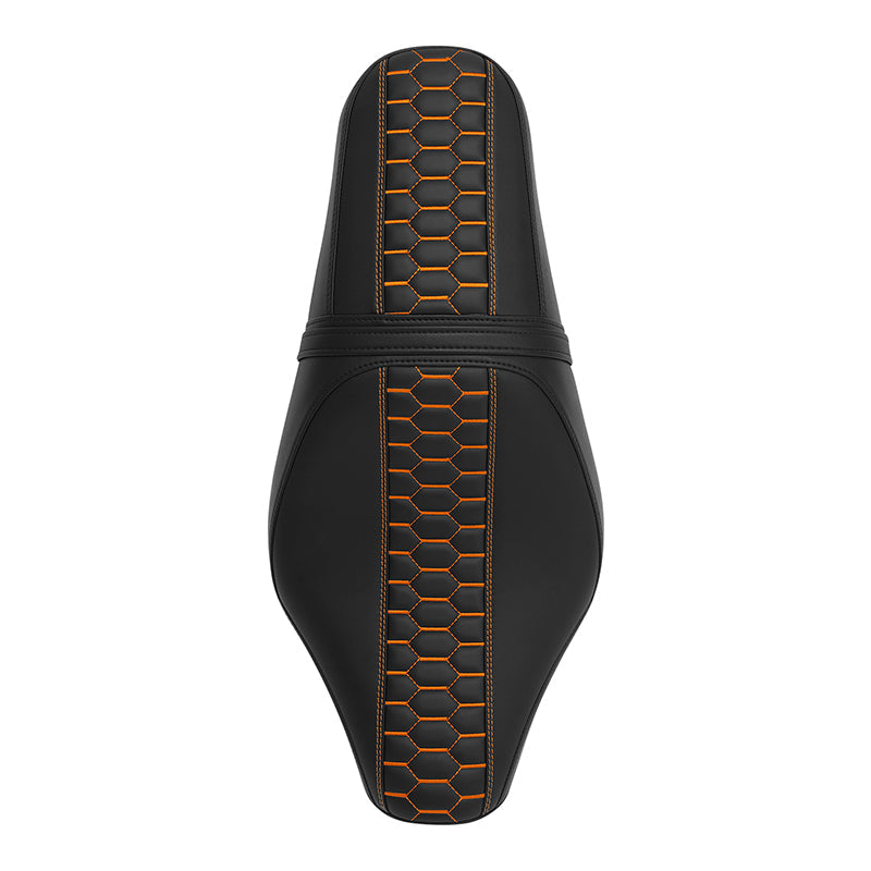 C.C. RIDER Honda Rebel 300 CMX300 Front And Rear Seat Honeycomb Stitiching, 2017-2024