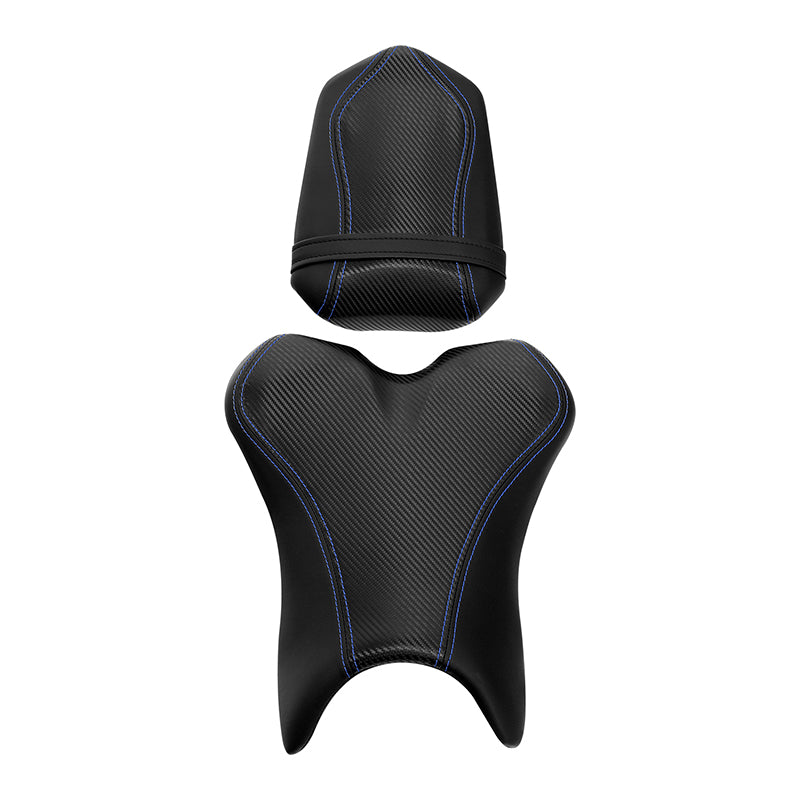 C.C. RIDER YZF R1 Front And Rear Seat For YAMAHA YZFR1 Carbon Fiber, 2004-2006