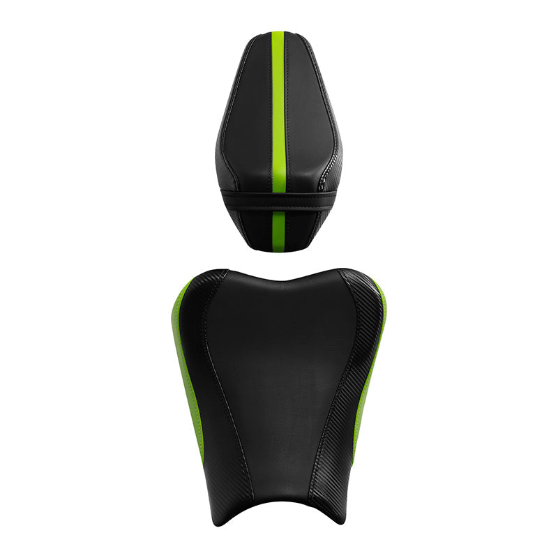 C.C. RIDER Z900 Front And Rear Carbon Fiber Pattern Stitching Seat Fit For Kawasaki Z900, 2017-2024