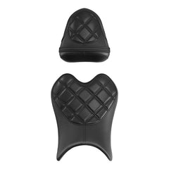 C.C. RIDER YZF R6 Front And Rear Seat For YAMAHA R6 YZFR6 Black Diamond Stitching, 2008-2016