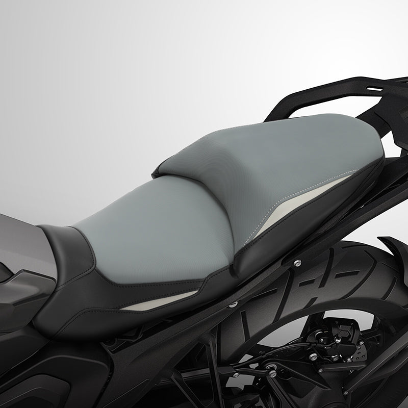 C.C. RIDER BMW R1300GS Seat Rider Passenger Seat Pillion Cushion Black Gray For BMW R1300GS, 2023-2025