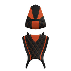 C.C. RIDER YZF R3 YZF R25 MT03 MT25 Front And Rear Seat For YAMAHA Lattice Sitiching Color Trimming, 2015-2023