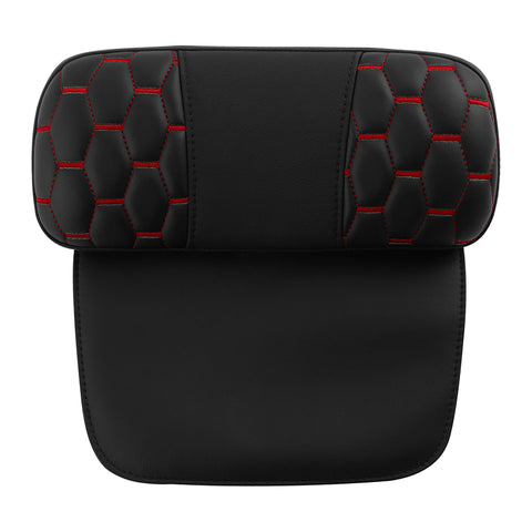 C.C. RIDER Razor Chopped Pack Trunk Backrest Passenger Backrest Pad For Harley Touring CVO Road King Road Glide Electra Glide, 1997-2013