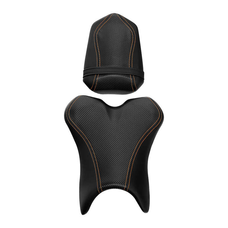 C.C. RIDER YZF R1 Front And Rear Seat For YAMAHA YZFR1 Carbon Fiber, 2004-2006