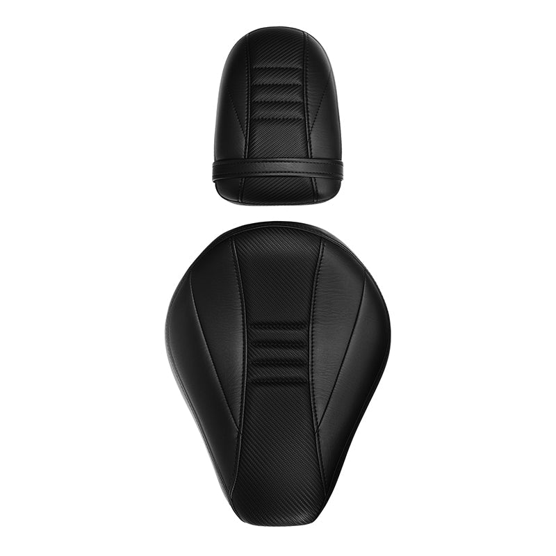 C.C. RIDER CM300 Front And Rear Seat Black Stitching Fit For Honda Rabel 300 CMX300, 2017-2024