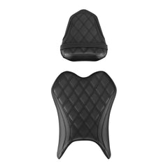 C.C. RIDER Black StitchingYZF R1 Front And Rear Seat For YAMAHA YZFR1 2007-2008