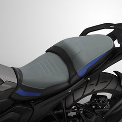 C.C. RIDER BMW R1300GS Seat Rider Passenger Seat Pillion Cushion Blue Gray Black For BMW R1300GS, 2023-2025
