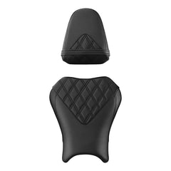 C.C. RIDER GSXR1000 Front And Rear Seat With Black Lattice For SUZUKI GSX-R1000, 2017-2024