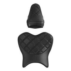C.C. RIDER YZF R1 Front And Rear Seat For YAMAHA YZFR1 Black Diamond Stitching, 2015-2024