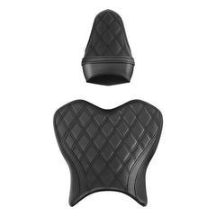 C.C. RIDER YZF R1 Front And Rear Seat For YAMAHA YZFR1 Black Lattice Stitching, 2015-2024