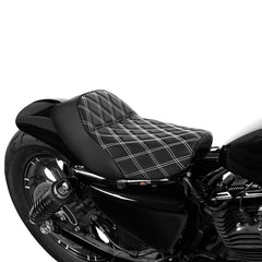 C.C. RIDER Harley Sportster Seat Café Racer Seat Diamond For Sportster Iron 883 Iron1200 XL883 XL1200, 2010-2023