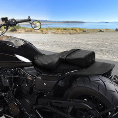 C.C. RIDER Sportster Seat 2 Piece Seat Driver And Passegner Seat Lattice Stitching Fit For Harley Sportster S RH1250S 2021-Later