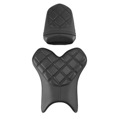 C.C. RIDER YZF R1 Front And Rear Seat For YAMAHA YZFR1 Black Diamond Stitching, 2004-2006