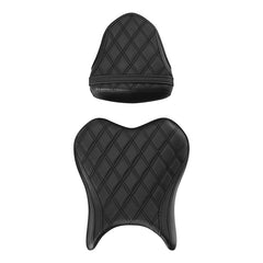 C.C. RIDER YZF R6  Front And Rear Seat Fit For YAMAHA R6 Black Lattice Design, 2006, 2007