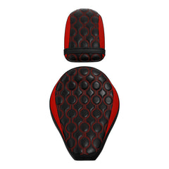 C.C. RIDER CM300 Front And Rear Seat Fit For Honda Rebel 300 CMX300 Red Circles, 2017-2024