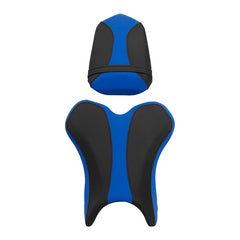 C.C. RIDER YZF R1 Front And Rear Seat For YAMAHA YZFR1 Bright Blue, 2004-2006
