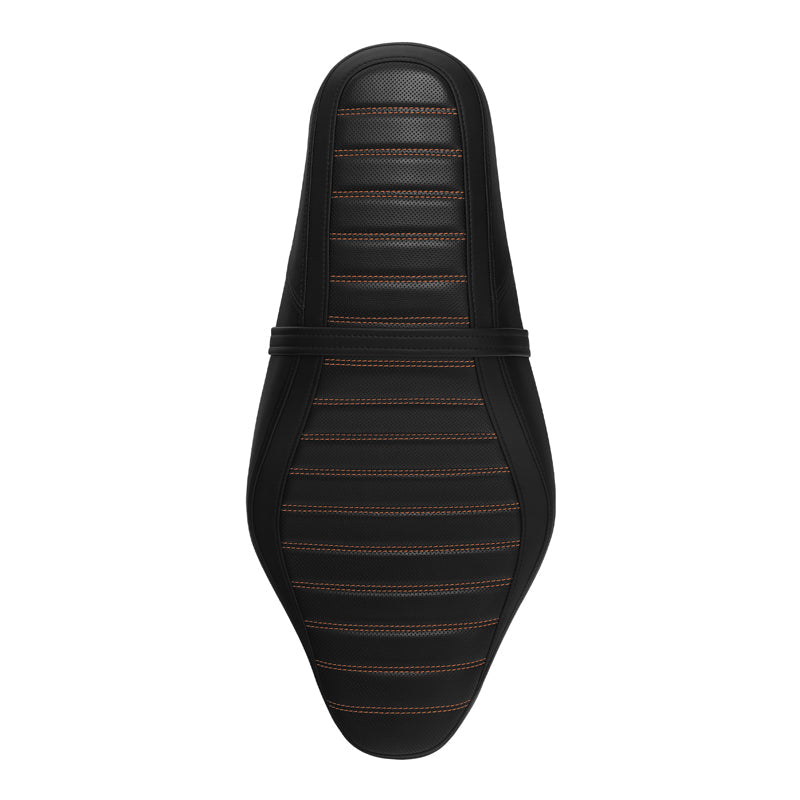 C.C. RIDER Honda Rebel 300 CMX300 Front And Rear Seat Orange Stitiching, 2017-2024