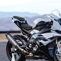 C.C. RIDER BMW S1000RR Seat Rider Passenger Seat Pillion Cushion Black Carbon Fiber For BMW S1000RR, 2019-2025