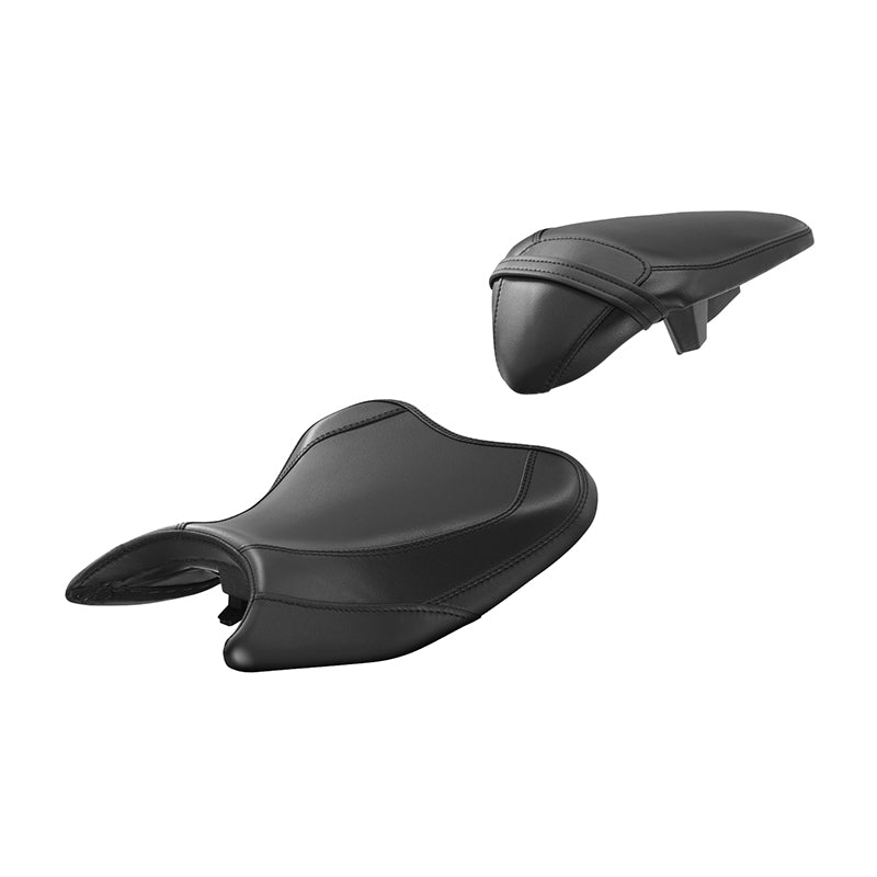 C.C. RIDER Ninja 400 Z400 Front And Rear Black Seat Fit For Kawasaki, 2018-2024