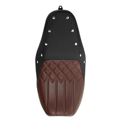 C.C. RIDER Street Seat 2 Up Seat Custom Motorcycle Seat For Street 500 750 XG500 XG750, Studs Dedign, 2015-2023