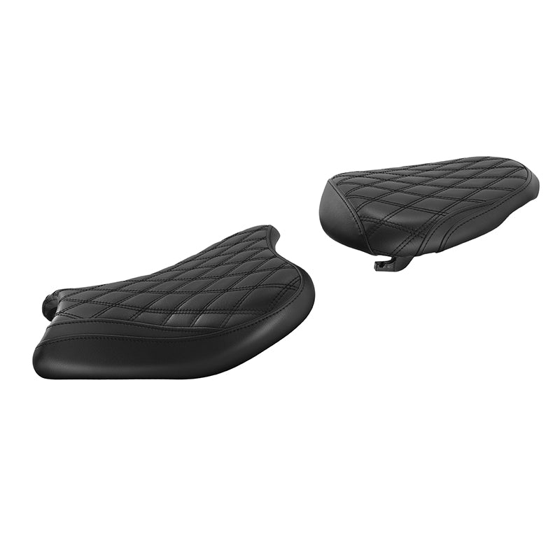 C.C. RIDER GSX1300R Front And Rear Seat Fit For SUZUKI Hayabusa GSX1300R Black Diamond Stitching, 2008-2020