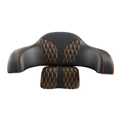 C.C.RIDER Indian Chieftain Passenger Backrest Pad King Touring Trunk Backrest, 2014-2025