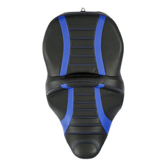 Gel Seat C.C. RIDER Touring Driver Passenger Seat For Harley CVO Road Glide Electra Glide Street Glide Road King, 2009-2023