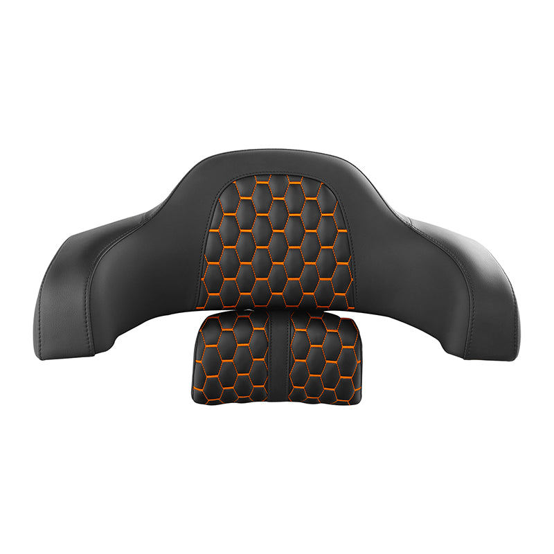 C.C.RIDER Indian Chieftain Passenger Backrest Pad King Touring Trunk Backrest, 2014-2025