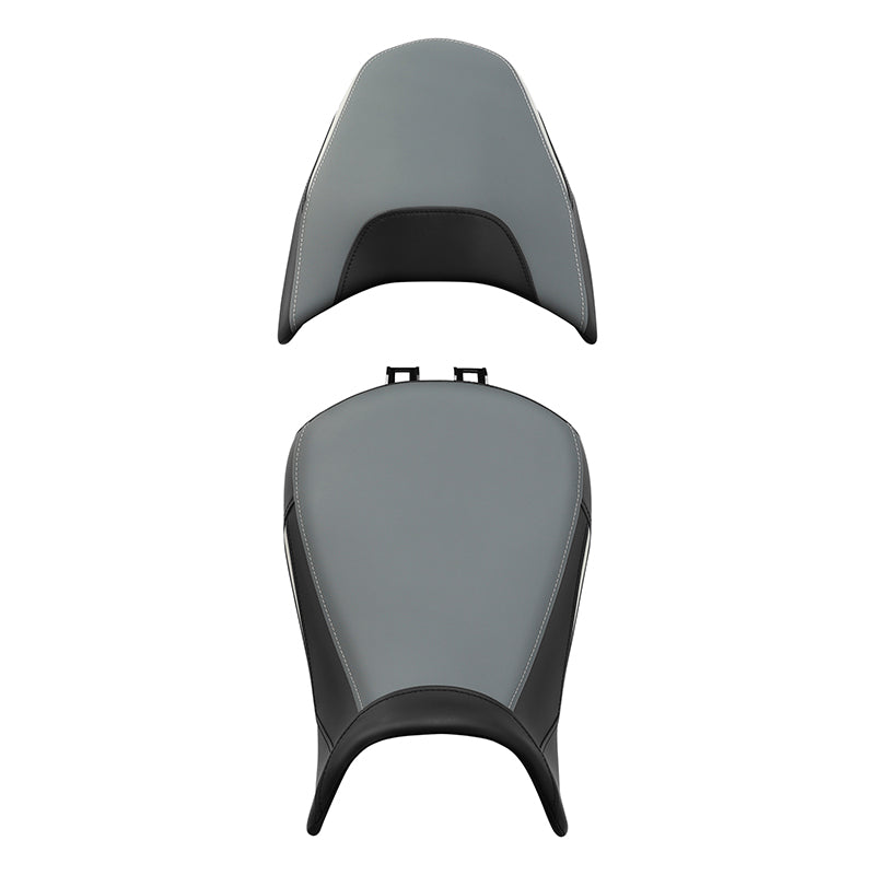 C.C. RIDER BMW R1300GS Seat Rider Passenger Seat Pillion Cushion Black Gray For BMW R1300GS, 2023-2025