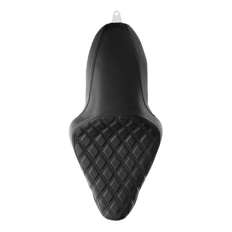 C.C. RIDER Sportster Seat 2 up Seat Iron 883 Iron 1200 XL883 XL1200 Bobbor Seat, 2004-2023