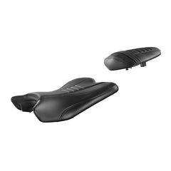 C.C. RIDER YZF R1 Front And Rear Seat For YAMAHA YZFR1 Black Carbon Fiber Stitching, 2009-2014