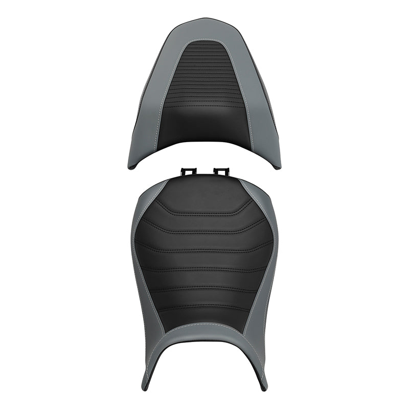 C.C. RIDER BMW R1300GS Seat Rider Passenger Seat Pillion Cushion Black Gray For BMW R1300GS, 2023-2025