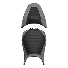 C.C. RIDER BMW R1300GS Seat Rider Passenger Seat Pillion Cushion Black Gray For BMW R1300GS, 2023-2025