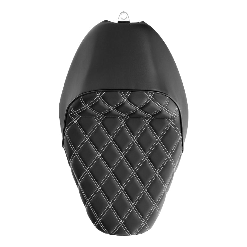 C.C. RIDER Harley Sportster Seat Café Racer Seat Diamond For Sportster Iron 883 Iron1200 XL883 XL1200, 2010-2023