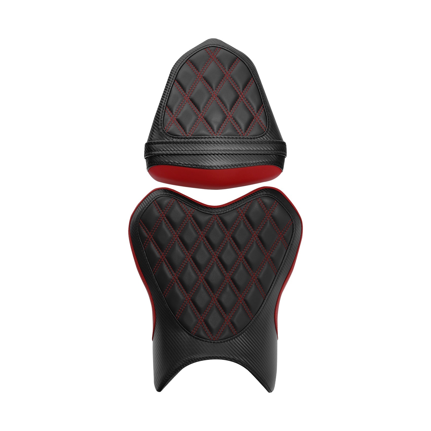 C.C. RIDER YZF R6  Front And Rear Seat Fit For YAMAHA R6 Lattice Stitch, 2006, 2007