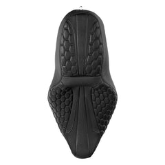 C.C. RIDER Touring Seat 2 up Seat Driver Passenger Seat For Harley Touring Street Glide Road Glide Electra Glide, 2008-2023