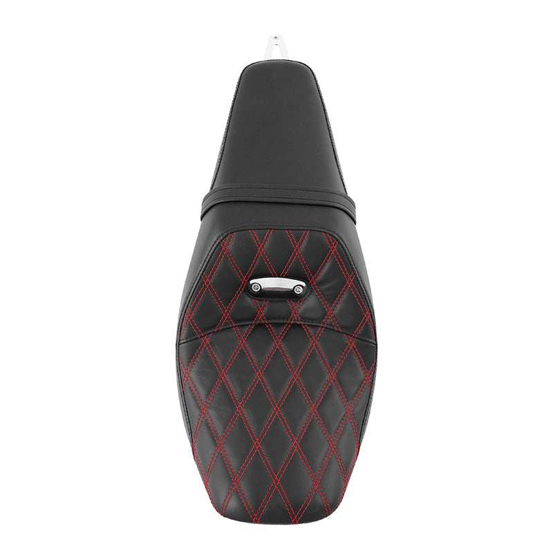 C.C. RIDER Indian Scout 2 Up Seat Driver Passenger Sport Seat For Indian Scout Sixty 100th Aniversary Scout ABS, 2015-2024