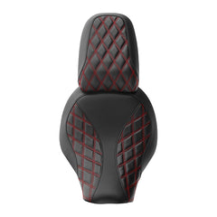 C.C.RIDER Softail Passenger And Driver Seat Lattice Stitching Two Piece Seat  For Harley Fatboy 114 FLFB FLFBS, 2018-2025