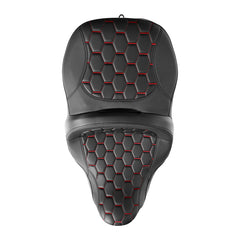 Gel Seat C.C. RIDER Touring Seat 2 Up Seat Driver Passenger Seat For Harley CVO Road Glide Electra Glide Street Glide Road King, 2009-2023