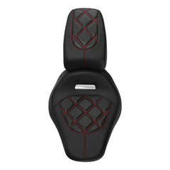 C.C.RIDER Softail Seat Two Piece 2 Up Seat Lattice Stitching For Harley Softail Breakout FXBR FXBRS, 2018-2023