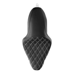 C.C. RIDER Sportster Seat 2 up Seat Iron 883 Iron 1200 XL883 XL1200 Bobbor Seat, 2004-2023