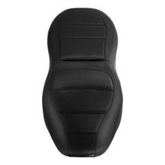C.C. RIDER Touring Seat One Piece 2 Up Seat Driver Passenger Seat Black For Street Glide Road Glide, 2023-2025
