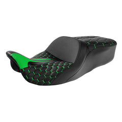 Gel Seat C.C. RIDER Touring Seat Driver Passenger Seat For Harley CVO Street Glide Road King Road Glide Electra Glide, 2009-2023