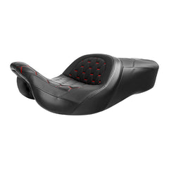 Gel Seat C.C. RIDER Touring Seat 2 Up Seat Driver Passenger Seat For Harley CVO Road King Road Glide Electra Glide Street Glide, 2009-2023
