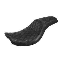 Gel Seat C.C. RIDER Dyna Seat 2 up Seat Motorcycle Seat Black Stitiching For Dyna Low Rider Fat Bob FXD/FXDWG, 2006-2017